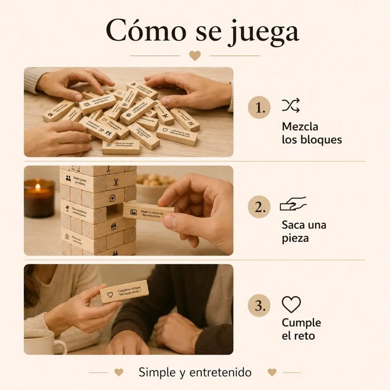 BLOQUES DE CONSTRUCCION CREATIVOS PARA PAREJAS - 7
