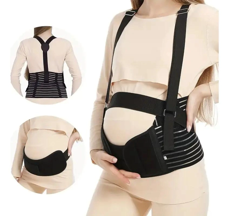 FAJA MATERNAL AJUSTABLE PARA SOPORTE LUMBAR Y COMODIDAD - 5