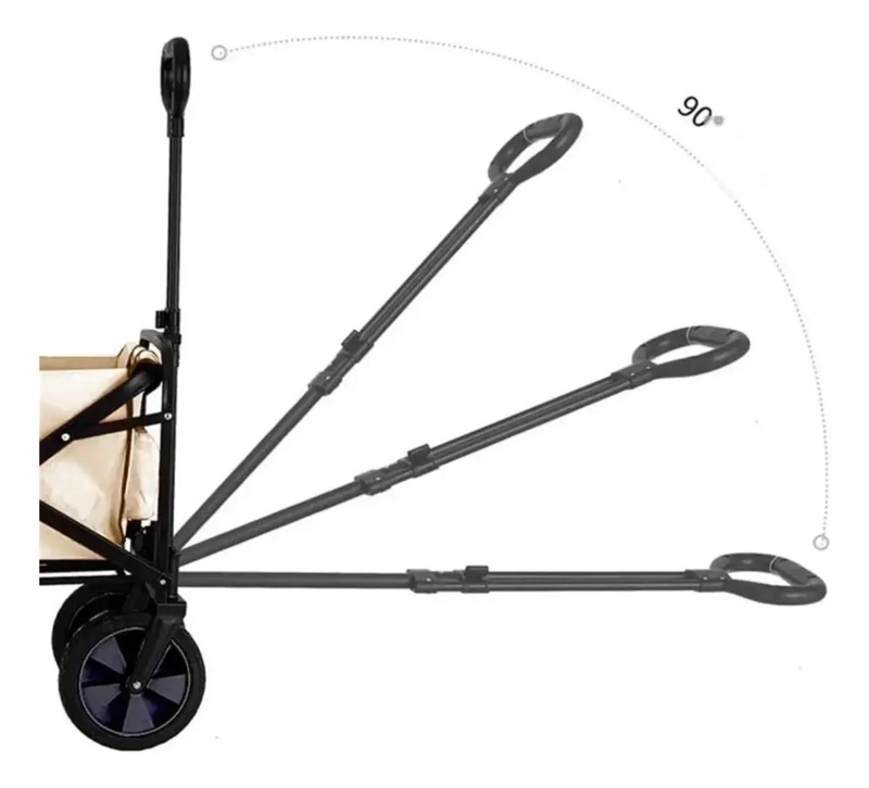 CARRO PLEGABLE MULTIFUNCIONAL PARA CAMPING Y HOGAR - 3