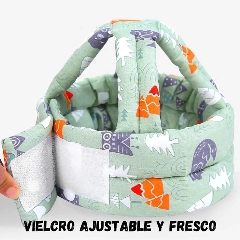 CASCO DE SEGURIDAD AJUSTABLE PARA BEBE S IDEAL PARA PRIMEROS PASOS - 5