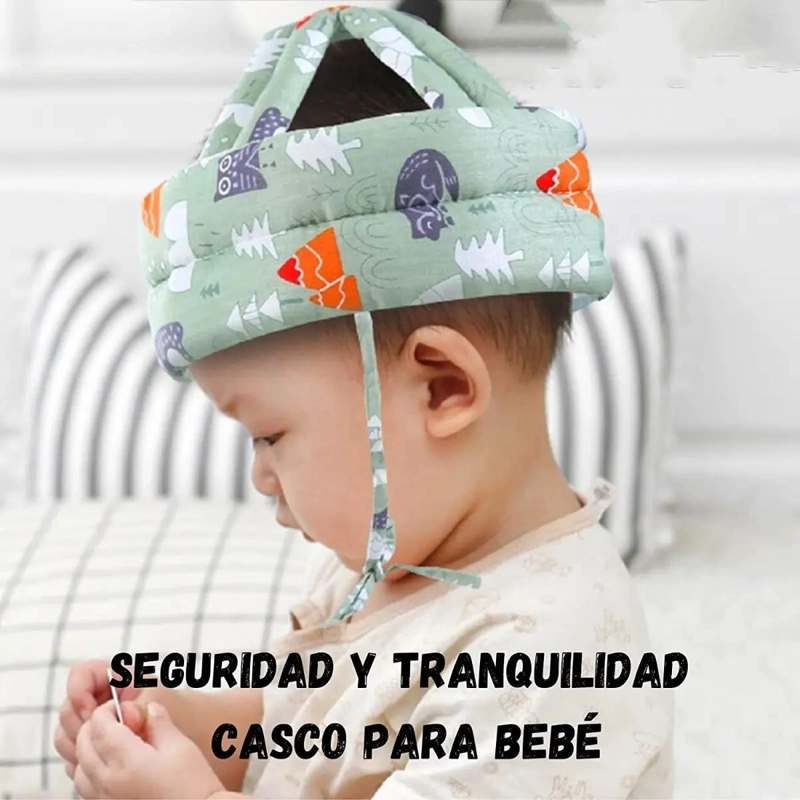CASCO DE SEGURIDAD AJUSTABLE PARA BEBE S DE 6 MESES A 4 AÑOS - 7