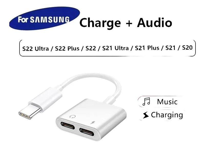 ADAPTADOR DE AUDIO USB-C A 2 USB-C PARA AURICULARES - 1