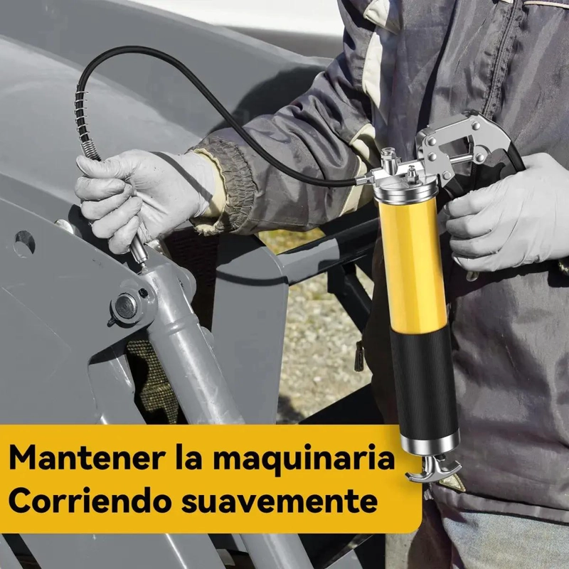 PISTOLA DE ENGRASADORA NEUMATICA PARA LUBRICACION EFICIENTE - 7