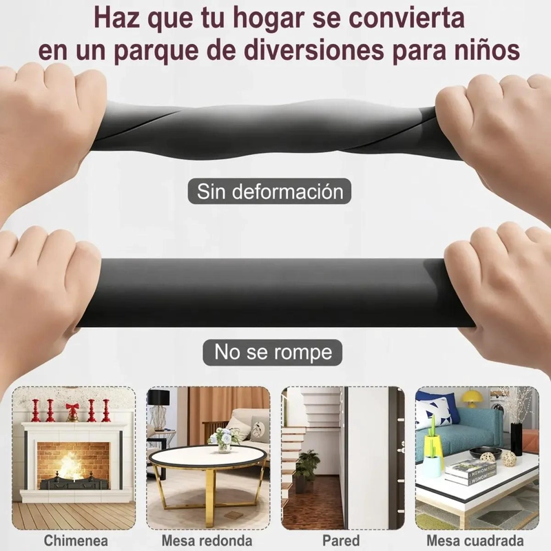 KIT DE PROTECCION PARA ESQUINAS Y BORDES DE BEBE S - 4
