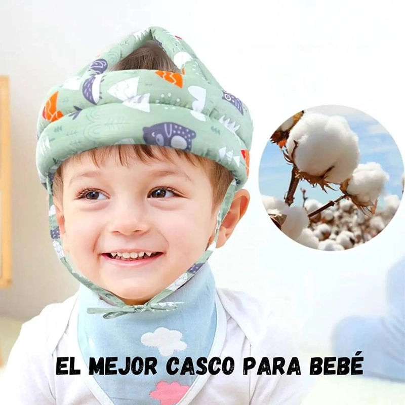 CASCO DE SEGURIDAD AJUSTABLE PARA BEBE S DE 6 MESES A 4 AÑOS - 6