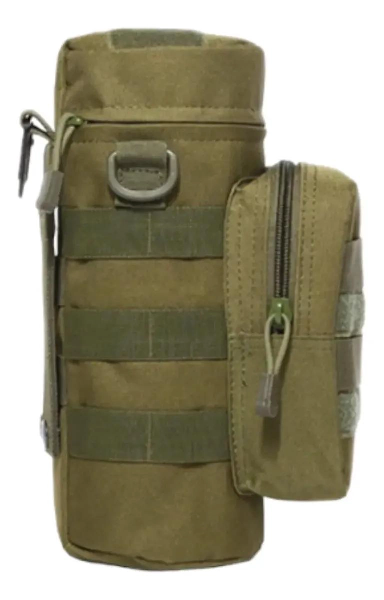 BOLSO TACTICO PARA BOTELLA DE AGUA Y ACCESORIOS CAMPING - 3