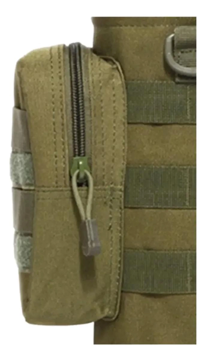 BOLSO TACTICO PARA BOTELLA DE AGUA Y ACCESORIOS CAMPING - 4