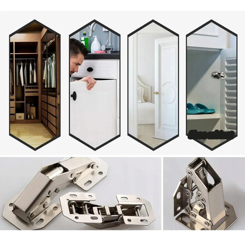30 PIEZAS DE BISAGRA BIDIMENSIONAL HIDRAULICA PARA PUERTAS - 3
