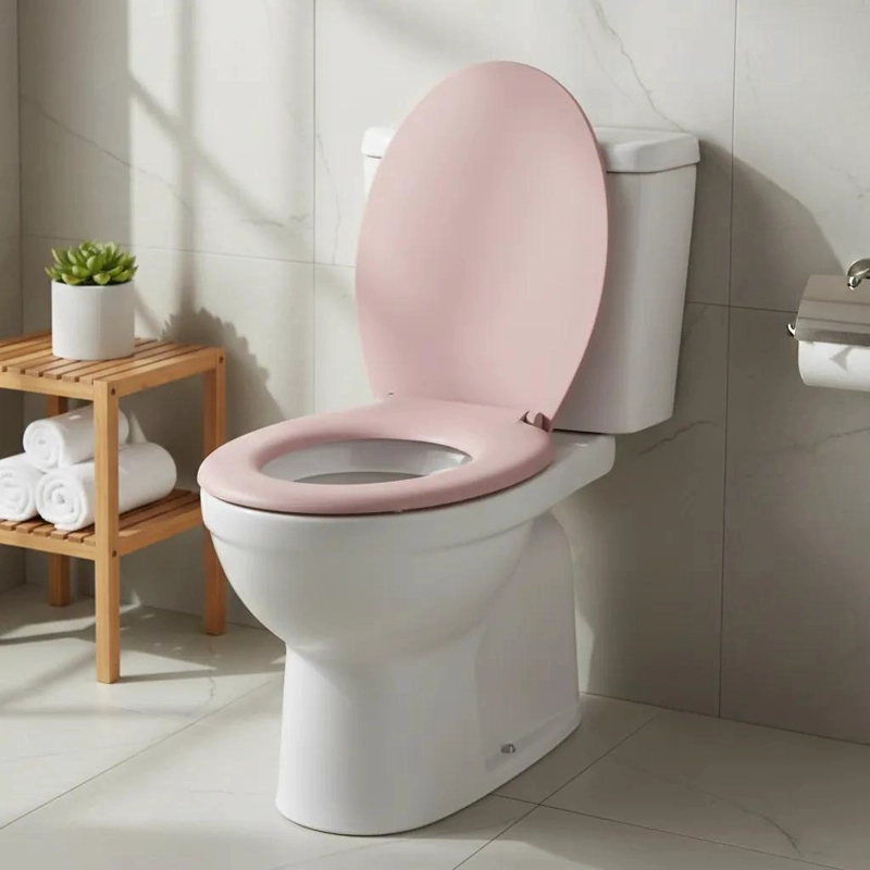 TAPA DE ASIENTO DE INODORO UNIVERSAL 44.5X35.2CM - 3