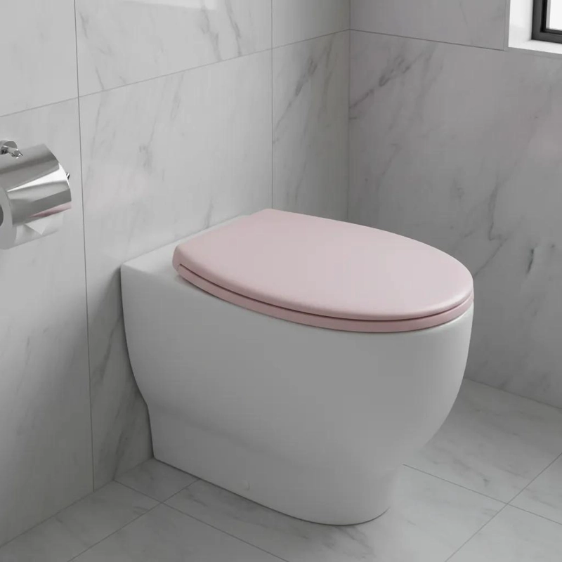 TAPA DE ASIENTO DE INODORO UNIVERSAL 44.5X35.2CM - 5