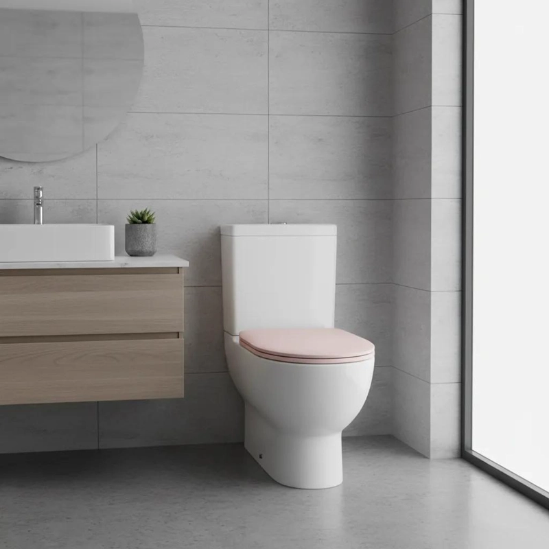 TAPA DE ASIENTO DE INODORO UNIVERSAL 44.5X35.2CM - 6