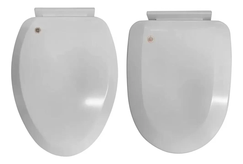 TAPA DE ASIENTO PARA BAÑO CON CIERRE SUAVE Y SILENCIOSO - 1