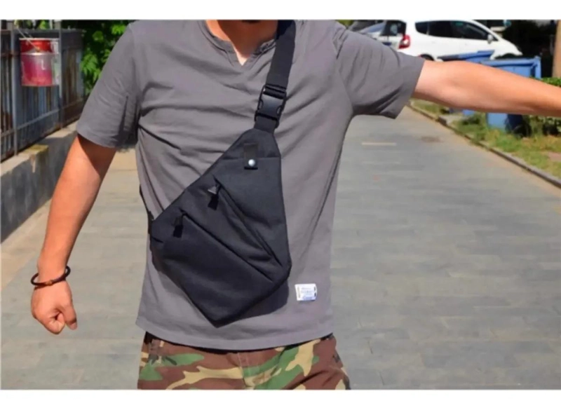 BOLSO ANTIRROBO IMPERMEABLE Y LIGERO CON MULTIPLES COMPARTIMENTOS - 10
