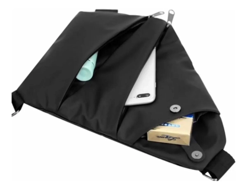 BOLSO ANTIRROBO IMPERMEABLE Y LIGERO CON MULTIPLES COMPARTIMENTOS - 8