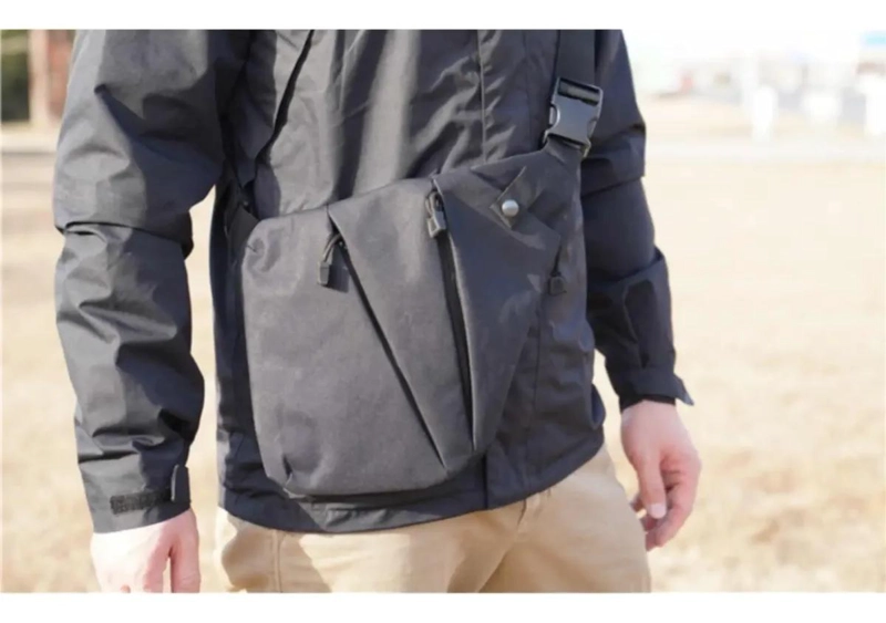 BOLSO ANTIRROBO IMPERMEABLE Y LIGERO CON MULTIPLES COMPARTIMENTOS - 9