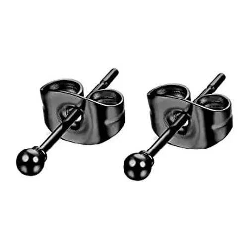 PENDIENTES AROS DE ACERO INOXIDABLE PARA HOMBRE Y MUJER - 1