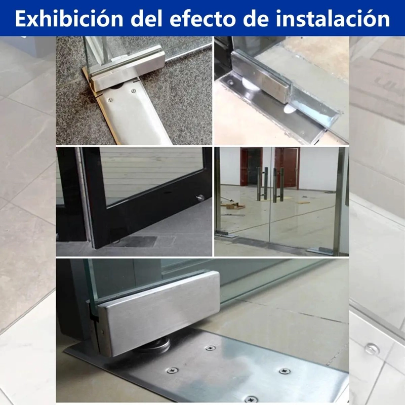 BISAGRA HIDRAULICA PARA PUERTAS DE MADERA Y ALUMINIO HASTA 140 KG - 6