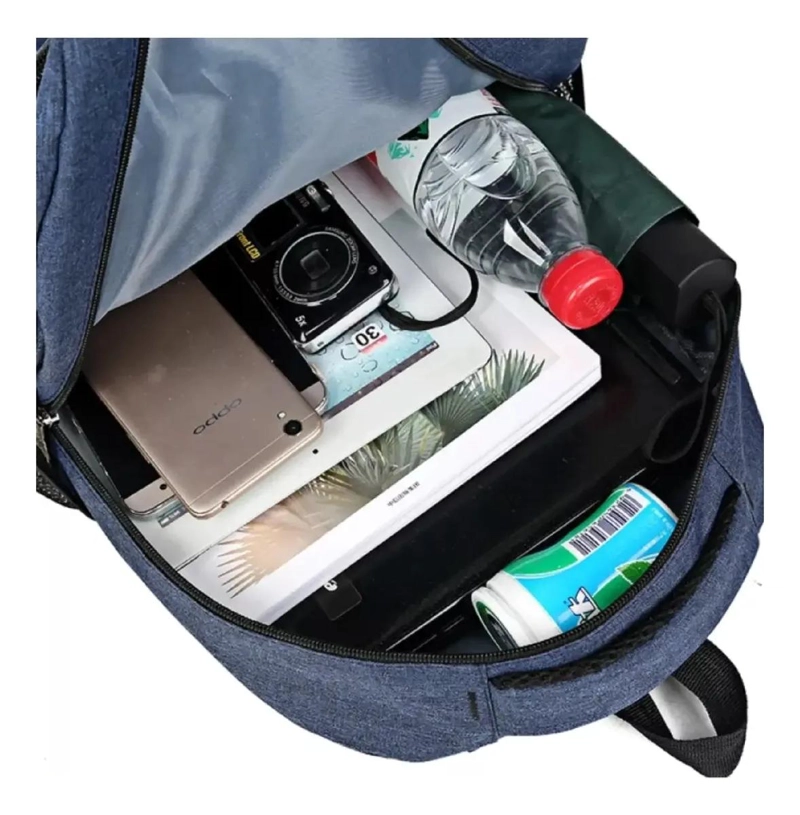 MOCHILA IMPERMEABLE DE 35 LITROS PARA USO DIARIO Y ESCOLAR - 6