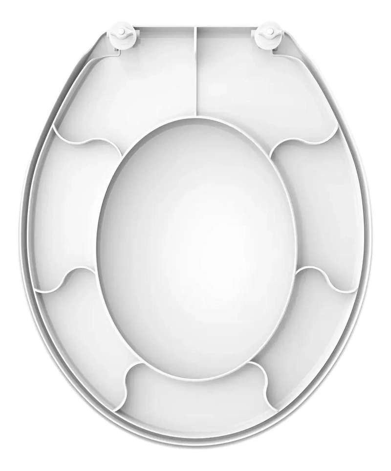 ASIENTO REDONDO PLASTICO PARA INODORO SENSI D'ACQUA - 7