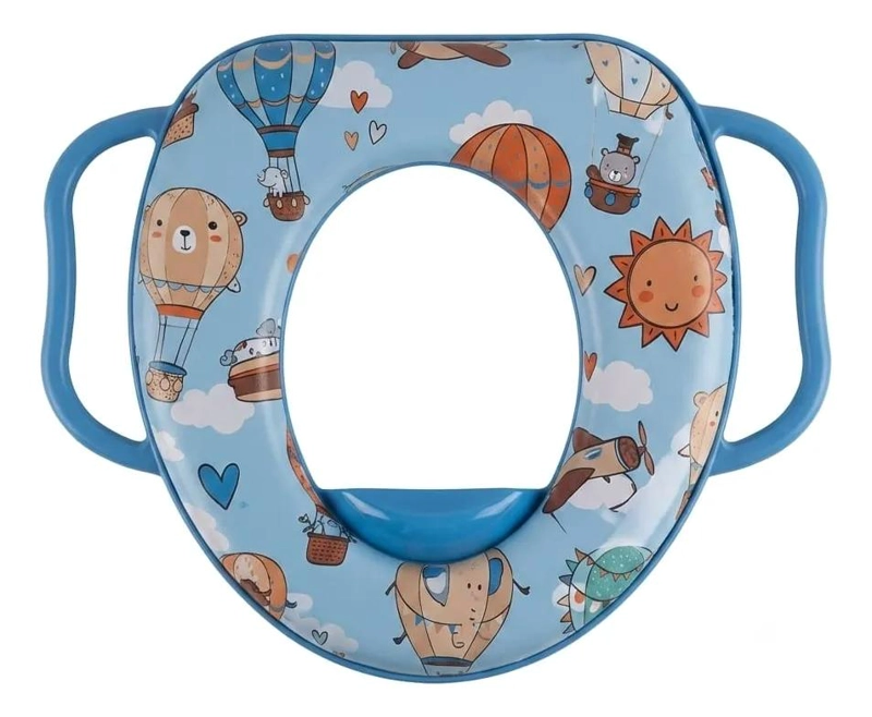 ASIENTO DE INODORO INFANTIL OVALADO 30X35 CM - 1