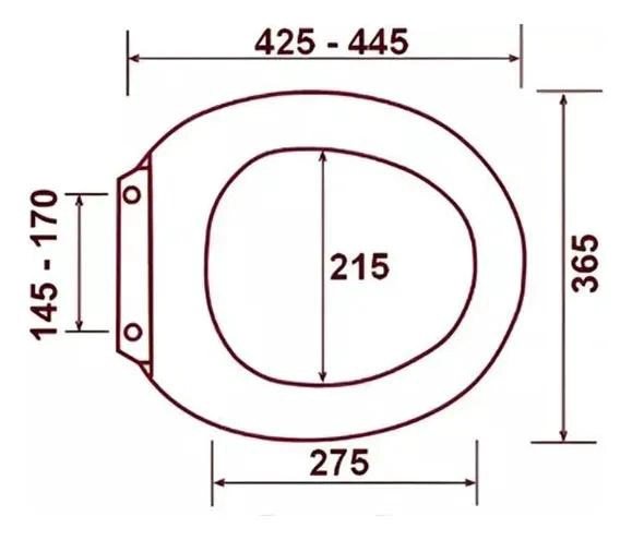 ASIENTO Y TAPA DE CIERRE LENTO PARA INODORO COLOR BLANCO - 3