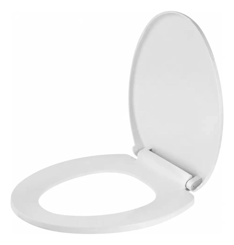 ASIENTO Y TAPA DE WC CON CIERRE SUAVE Y FACIL INSTALACION - 1