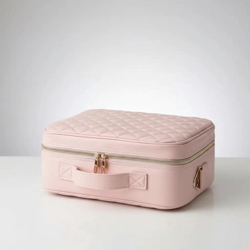 ORGANIZADOR DE MAQUILLAJE CON ESPEJO LED Y DISEÑO ELEGANTE - 3