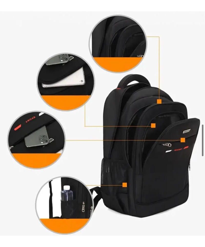 MOCHILA URBANA MULTIFUNCIONAL IMPERMEABLE 25 LITROS PARA LAPTOP - 7