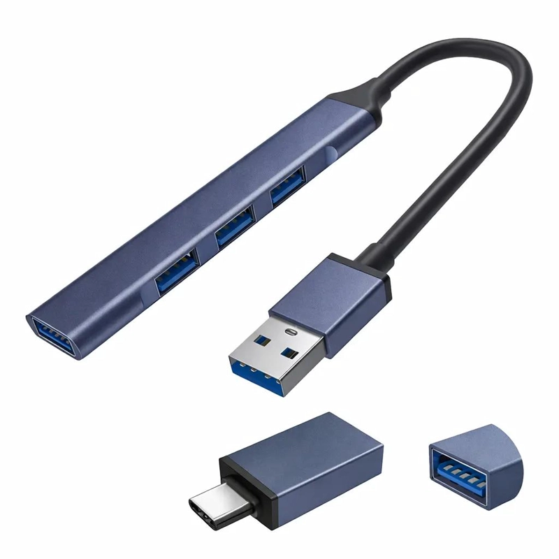 HUB USB DE 4 PUERTOS TIPO C PARA CONECTAR DISPOSITIVOS - 2