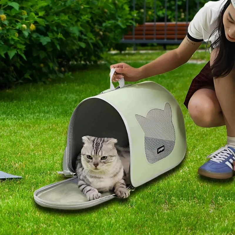 MOCHILA TRANSPORTADORA PARA MASCOTAS PEQUEÑAS Y GATOS - 3