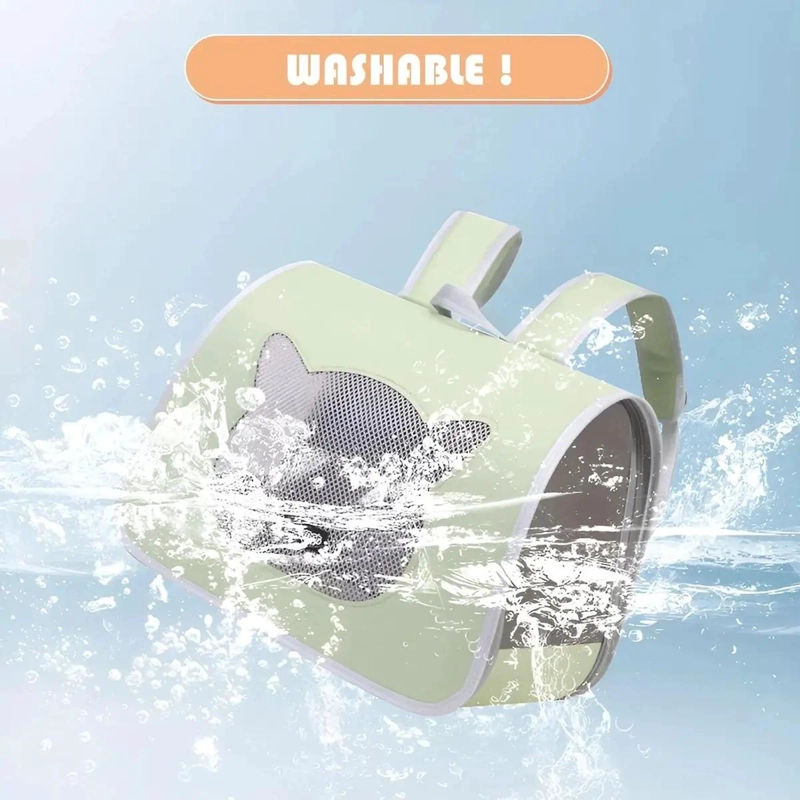 MOCHILA TRANSPORTADORA PARA MASCOTAS PEQUEÑAS Y GATOS - 7