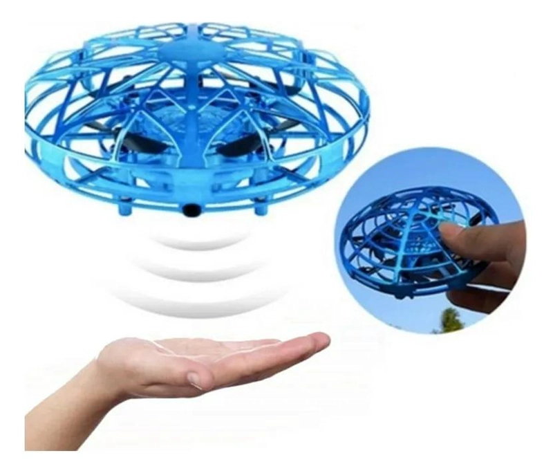 DRON VOLADOR INTERACTIVO CON CONTROL POR GESTOS Y LUCES LED - 1