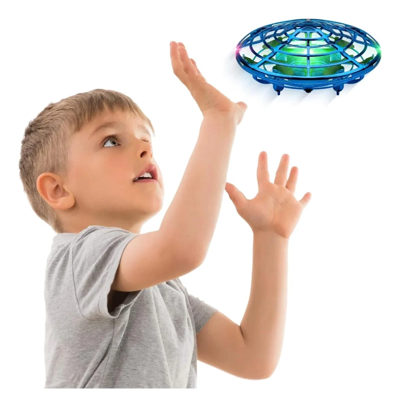 DRON VOLADOR INTERACTIVO CON CONTROL POR GESTOS Y LUCES LED - 3