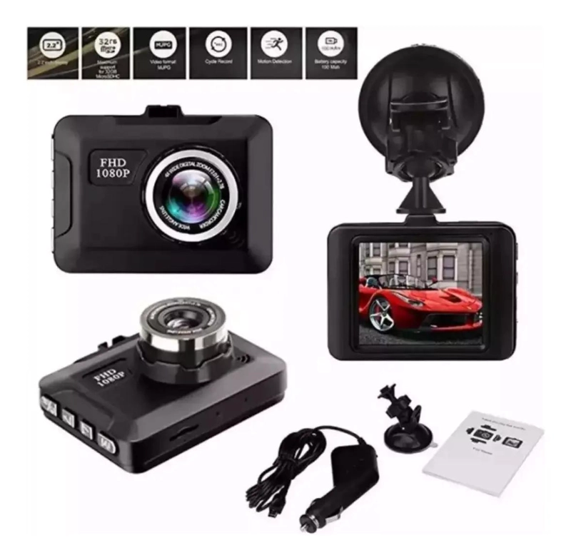 CAMARA DE SEGURIDAD PARA VEHICULO FULL HD 1080P CON SENSOR DE MOVIMIENTO - 7