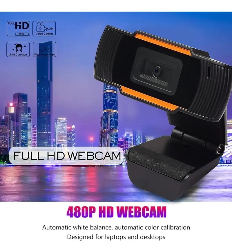 CAMARA WEB FULL HD 1080P CON MICROFONO INTEGRADO - 5