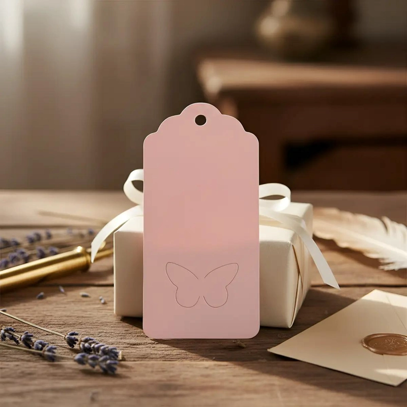 ETIQUETAS DE REGALO DE PAPEL KRAFT PARA EVENTOS ESPECIALES - 2