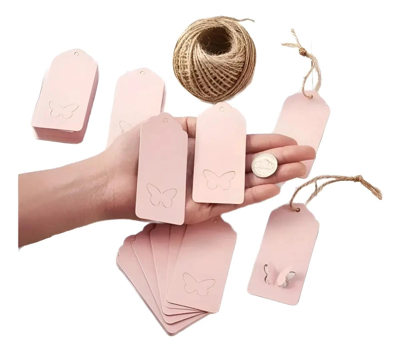 ETIQUETAS DE REGALO DE PAPEL KRAFT PARA EVENTOS ESPECIALES - 3