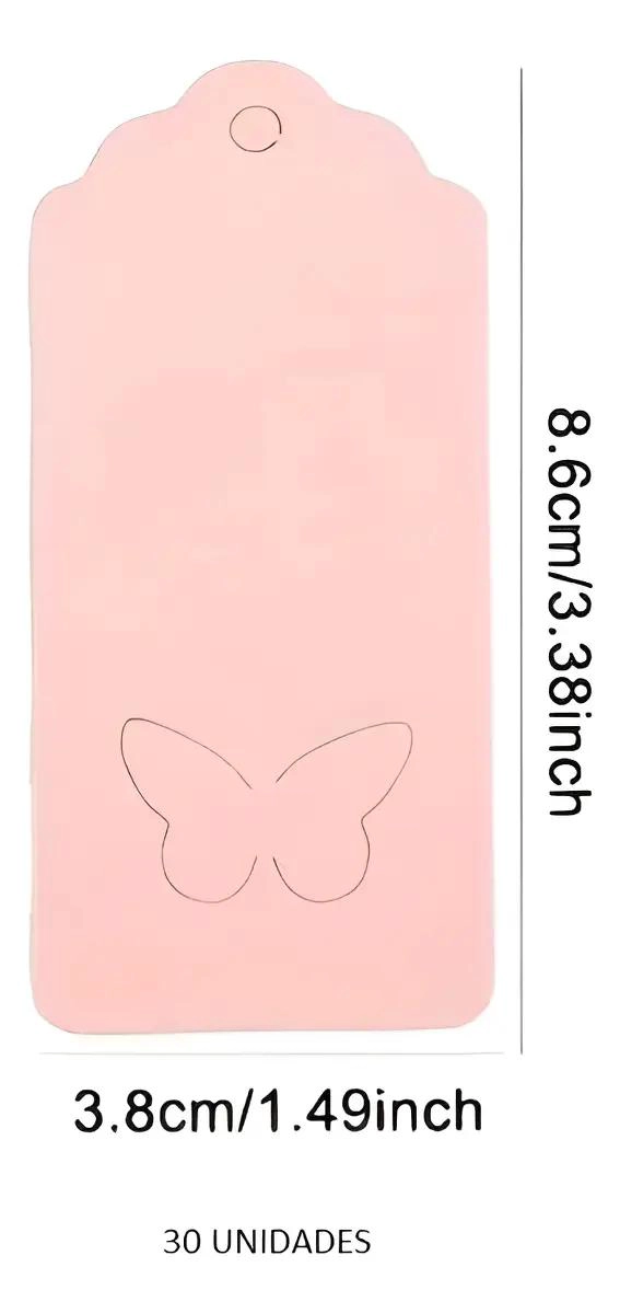 ETIQUETAS DE REGALO DE PAPEL KRAFT PARA EVENTOS ESPECIALES - 4