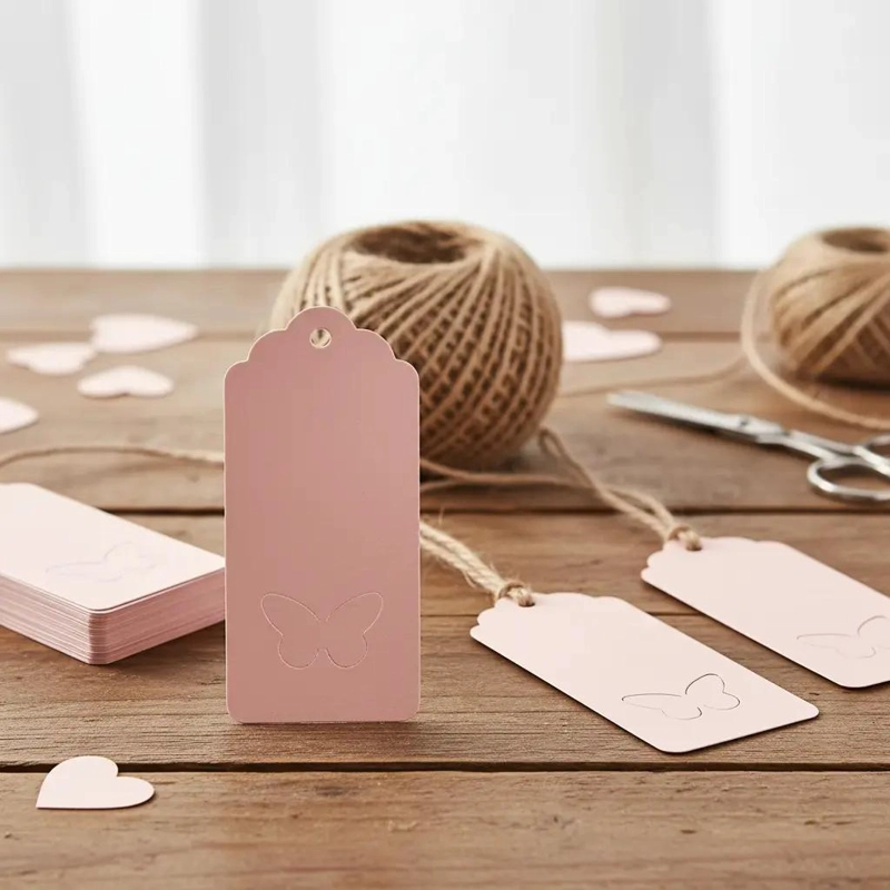 ETIQUETAS DE REGALO DE PAPEL KRAFT PARA EVENTOS ESPECIALES - 7