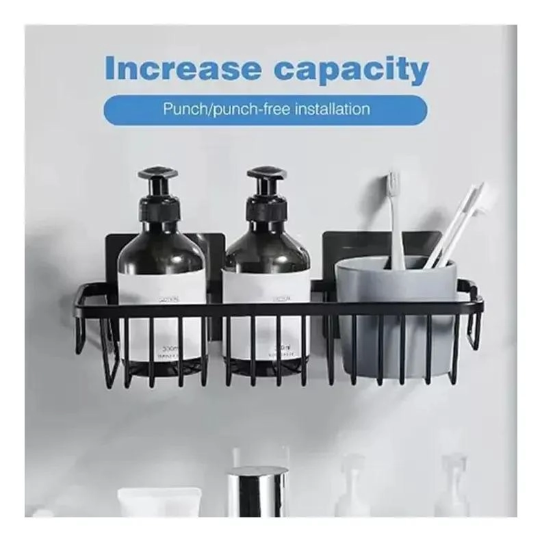 REPISA DE DUCHA ADHESIVA DE ACERO INOXIDABLE PARA BAÑO - 2