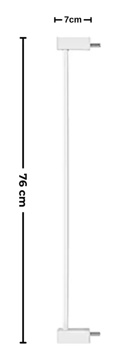 EXTENSION DE REJA DE SEGURIDAD PARA PUERTAS Y ESCALERAS 7CM - 1