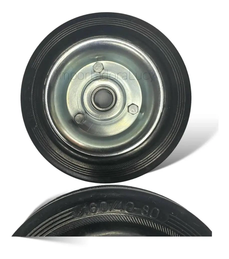 RUEDA MACIZA DE 16MM PARA CARRITOS DE YEGUA - 2 UNIDADES - 1