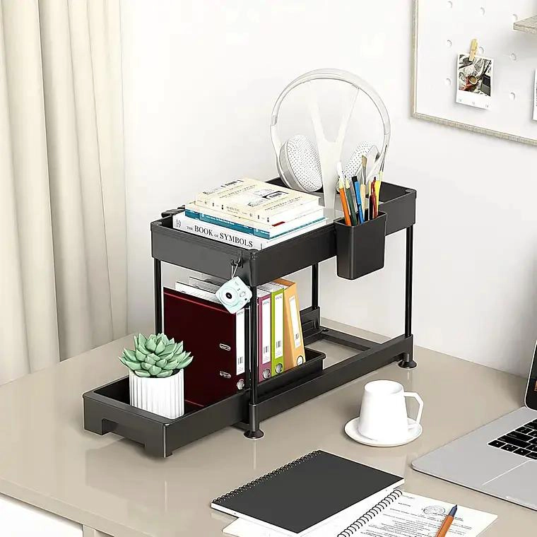 ORGANIZADOR MULTIFUNCIONAL PARA HOGAR Y OFICINA CON CAJON DESLIZANTE - 3