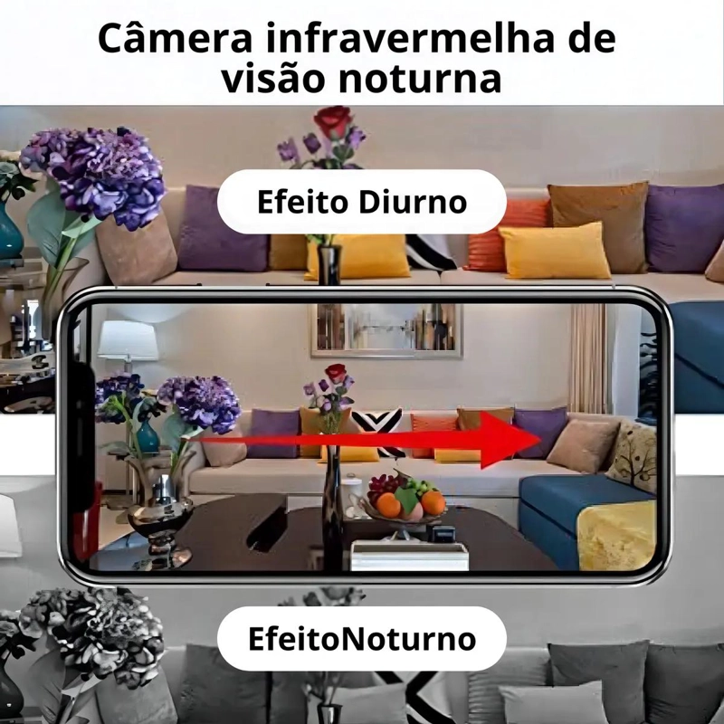 MINICAMARA ESPIA A9 CON VISION NOCTURNA Y CONEXION WIFI - 5