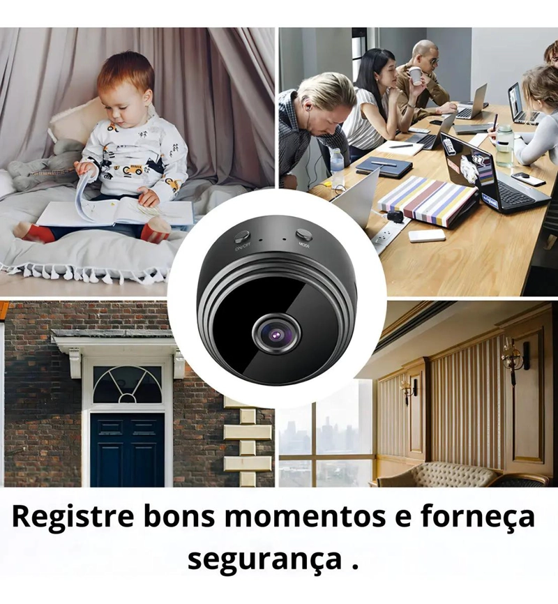 MINICAMARA ESPIA A9 CON VISION NOCTURNA Y CONEXION WIFI - 7