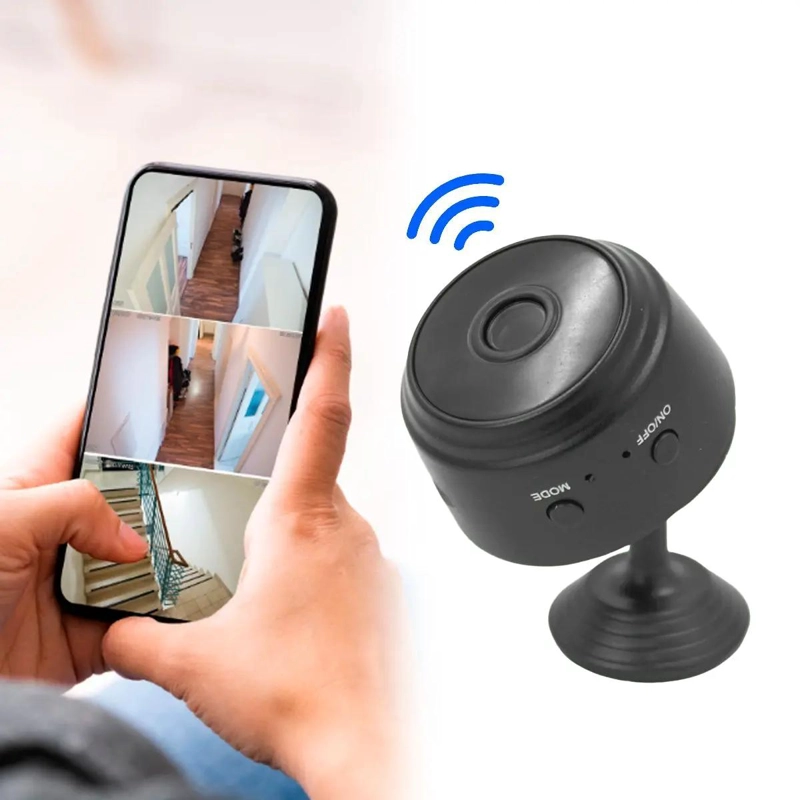 MINICAMARA ESPIA A9 CON VISION NOCTURNA Y CONEXION WIFI - 8