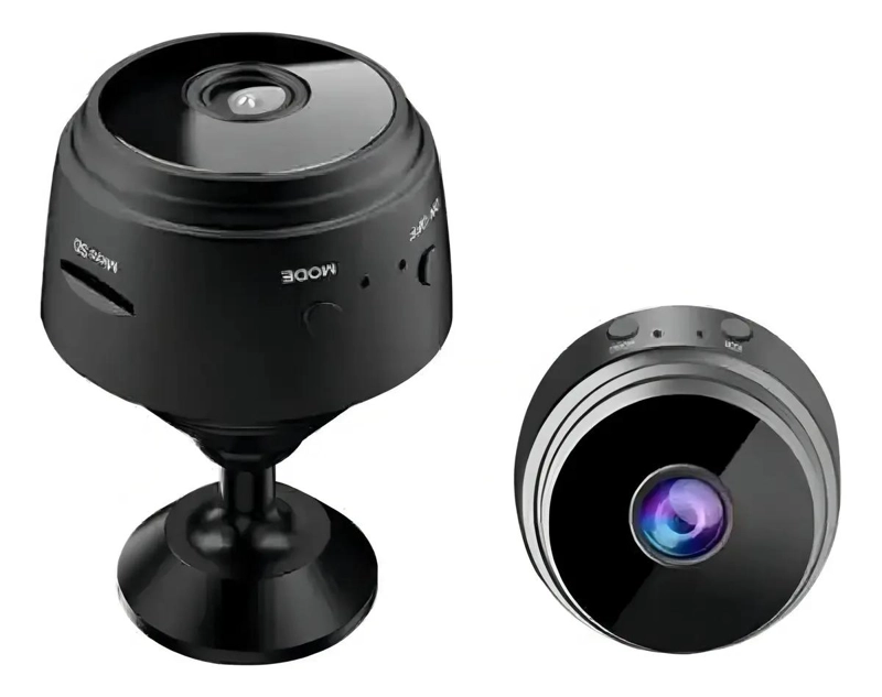 CAMARA ESPIA WIFI COMPACTA CON VISION NOCTURNA Y GRABACION HD - 1