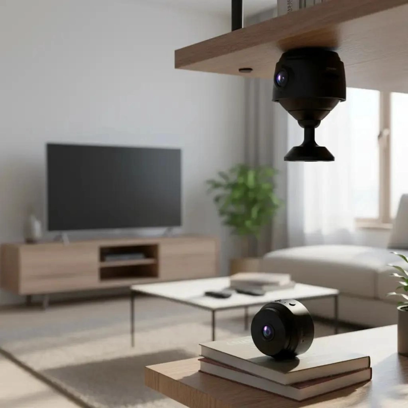 CAMARA ESPIA WIFI COMPACTA CON VISION NOCTURNA Y GRABACION HD - 9