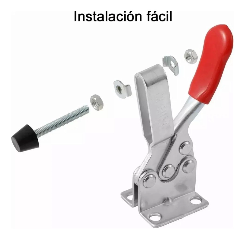 PALANCA DE SUJECION GIRATORIA CON PINZA PARA USO INDUSTRIAL - 8