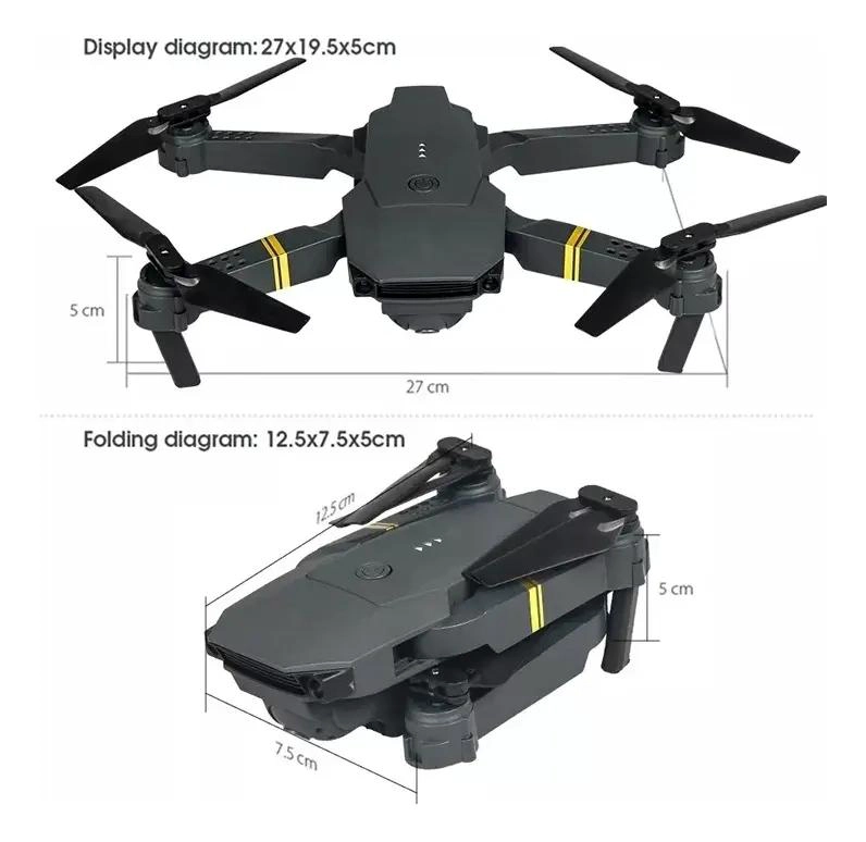 DRON 4K CON CAMARA DUAL Y CONECTIVIDAD WIFI PARA EXTERIOR - 2